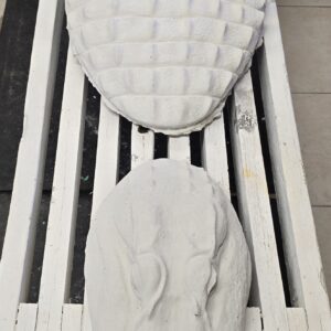 3 Piece Concrete Alligator Non Painted